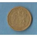 Republic of South Africa. 1994. Twenty Cent coin. R 12.00  View scans