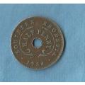 Southern Rhodesia. 1934. Half Penny Coin.  R 110.00   View scans