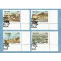 Namibia .1991. Tourist Camps. Set of 4 Used Stamps NH. CV+/- R 34.00 View scans