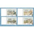 Namibia .1990. Development of Windhoek 100th Anni. Set of 4 Used Stamps NH. CV+/- R 44.00 View scans