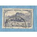 French Reunion. 1933. Tourism Mountain Landscape.  1 Used Stamp . CV+/-  R 5.00  View scans