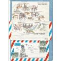 Zimbabwe.1991.Airmail Lazy Fun Airmail Letter ,Used as shown below. CV+/- R 60.00 View scans