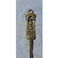 Vintage Solid Brass Firetong,Top Joan of Arc.40cm Long. R 340.00 View scans