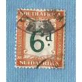 Union of S.A. 1932/42. Postage Due. 1 Used Stamp.  CV+/- R 35.00 View scans