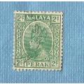 Malaya - Perak. 1935/37.  Sultan Iskandar of Perak.  1 Used Stamp.   CV+/-  R 6.00 Viewscans