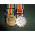 WWII Set of Medals to Pilot in RFC / RAF
