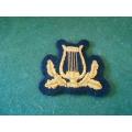 Rhodesian Army Bandsman Bullion Wire Badge