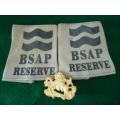 Rhodesian Bsap Ranks and Badge
