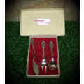3 piece elwezetta boxed set made in Holland Royal Dutch Silverworks