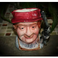 Collectable Ceramic Character Jug 135mmx130mm -Tiny chip