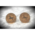 Pair of Vintage Continental Cufflinks