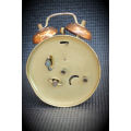 Vintage Two Bell Presta German alarm Clock- NOT WORKING- West Germany