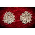 Collectable 2 SWAROVSKI Crystal Hedgehogs  -34x55x44mm- Not Boxed-Retired