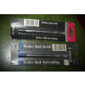 Old Stock - 2 Authentic Parker Roller ball Refills -Black and Blue  0,5mm