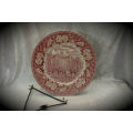 Vintage H.Aynsley & Co Ltd Ironstone Genuine Hand Engraved Plate 262mm -small Hairline Crack
