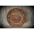 Vintage H.Aynsley & Co Ltd Ironstone Genuine Hand Engraved Plate 262mm -small Hairline Crack