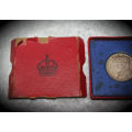1935 George V Official Silver Jubilee Medal 16g -31mm  in origanal box