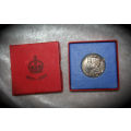 1910-1935 George V Official Silver Jubilee Medal 16g -31mm  in origanal box