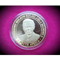 NELSON MANDELA CONGRESS 1998 GOLD CLAD  Coin 1 TR.OZ