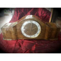 Original-Mauthe-Mantel-Clock Made in Germany reward for 20 years service in 1958 by copper mines