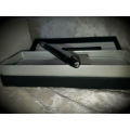 Swarovski Black Ballpoint pen with Crystal in Origanal Box.Hirsch's Logo. ink is still ok