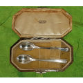10  Vintage GERO (90)  spoons in Origanal GERO box