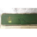 Vintage Faber-Castell 1/28 Super Business slide rule made in Germany-Plastic case with clamshell lid
