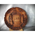 REP SAN MARINO Wall Plate -wood look but could be a resin 230x25mm