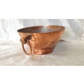 Vintage Origanal De Klerk Copper Bowl 100x250x190mm