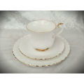 Vintage Royal Albert Val D'Or Coffee Trio (Cup 67x93x75mm )Bone China England- (9 available) as new