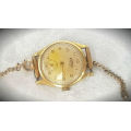 Vintage Roamer Trench wristwatch 17 Jewels Swiss Made - Not working -short hand missing -lens loose