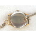Vintage Roamer Trench wristwatch 17 Jewels Swiss Made - Not working -short hand missing -lens loose