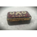 Vintage Rare Collectable OXO Cube Tin By appointment to late King George VI 1950's