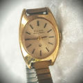 Vintage Bulova Accutron Ladies wrist watch --not working -21x30mm-Not origanal strap