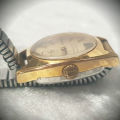 Vintage Bulova Accutron Ladies wrist watch --not working -21x30mm-Not origanal strap