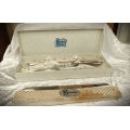 Eetrite "DORIE" Stainless Steel Carving set and Bread knife -Unused -Boxed 345mm to 385mm