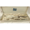 Eetrite "DORIE" Stainless Steel Carving set and Bread knife -Unused -Boxed 345mm to 385mm