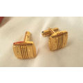 22kt Gold Plated Cufflinks in Box