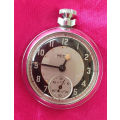 Vintage Triumph  Ingersoll  Pocket watch Made in Great Britain- Not running 50mm diameter