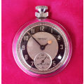 Vintage Triumph  Ingersoll  Pocket watch Made in Great Britain- Not running 50mm diameter