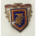 Virtute Duce Comite Scientia Badge- Cant find this one on google