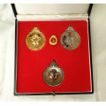1983 Medal set National Association for Blind Bowlers to commemmorate 20 years 1963-1983