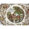 Vintage Genuine Handengraving MILLSTREAM Plate 227mm by Jhonson Bros england (5 available)