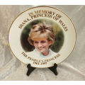 In Memory of Diana, Princess of Wales Plate 1961-1997 Fine Porcelain Plate -209mm