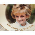 In Memory of Diana, Princess of Wales Plate 1961-1997 Fine Porcelain Plate -209mm