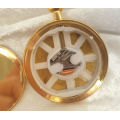 Farah quartz pocket watch (Working) the chain ring missing (48mm) Myota Japan movement