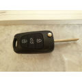 Kia Cerato - Picanto - Sportage - Hyundai i20 / i30 / iX35 - 3 Button Flip Key Case replacement