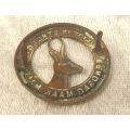 Vintage South African Cap Badge, UNION IS STRENGTH - EENDRACHT MAAKT MACHT 39mm