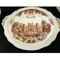 Vintage Royal Homes of Britain "Hampton Court Palace" Tureen with lid  by johnson Bros England