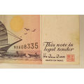 Circulated 1992-1998 Singapore 2 Dollars
